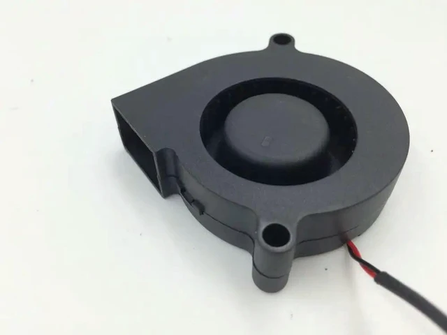 Alt view image 3 of 3 - AJMRTC 5015 50mm 12V Turbo Blower Fan, 50*50*15mm 1.92W Centrifugal Cooling Fan EF50151B1-C02C-A99 Replacement for Globe Camera DS-2DE7120IW-A, Humidifier Small Equipment Cooler