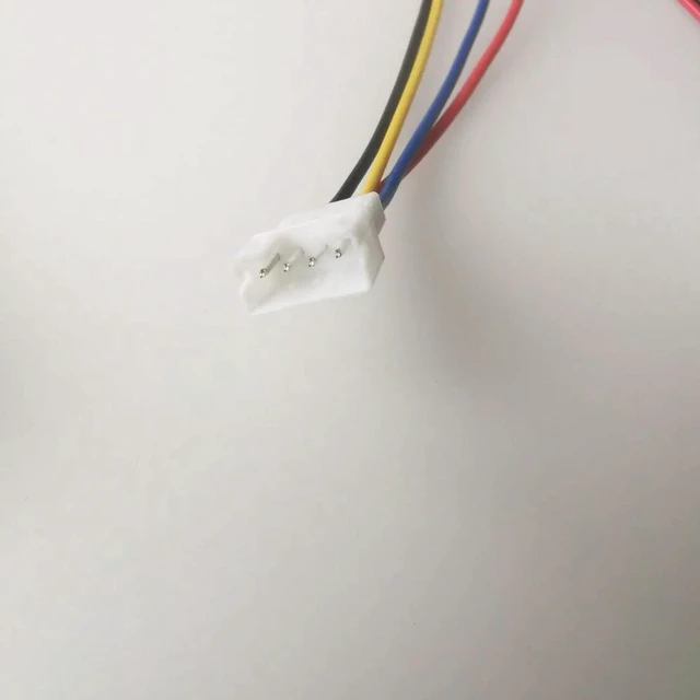 Alt view image 3 of 3 - AJMRTC Graphics Card Cooling Fan 4Pin 1 to 2 PWM Extension Power Cable, 26cm Male to Female Splitter Cord, Motherboard 3P/4P Temperature Control Wire for GPU Case Fan Cooling Connection
