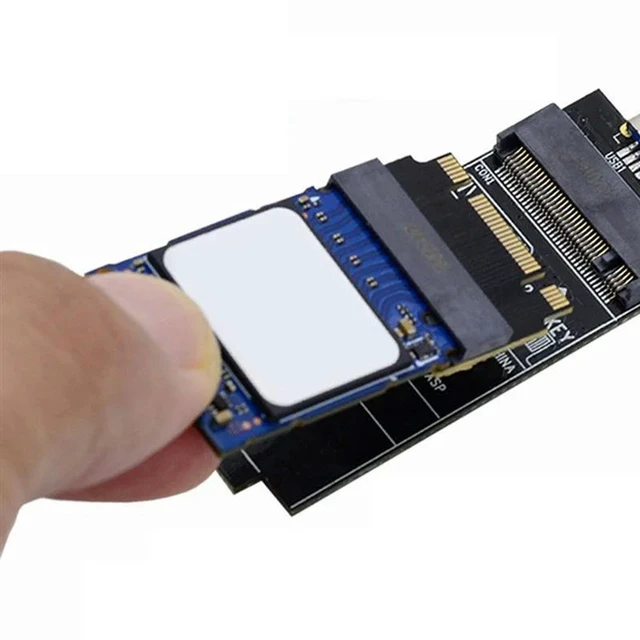 Alt view image 2 of 3 - AJMRTC SA-047 Multi-Function SSD Adapter Board, 4 L4 T5 Solid State Drive Converter Module Compatible with Thinkpad X270 X280 T470, Convenient SSD Expansion Adapter for Laptop Storage Upgrade