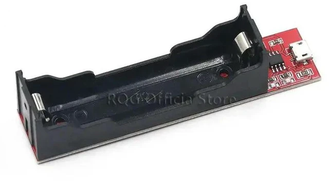 Alt view image 3 of 3 - AJMRTC TEC4056 Lithium Charger Module, 4.2V Single Cell Li-ion Charging Non-Protection Board, CC/CV Linear Charger Module for Unprotected 3.7V Lithium Battery, Electronic DIY Power Supply Projects
