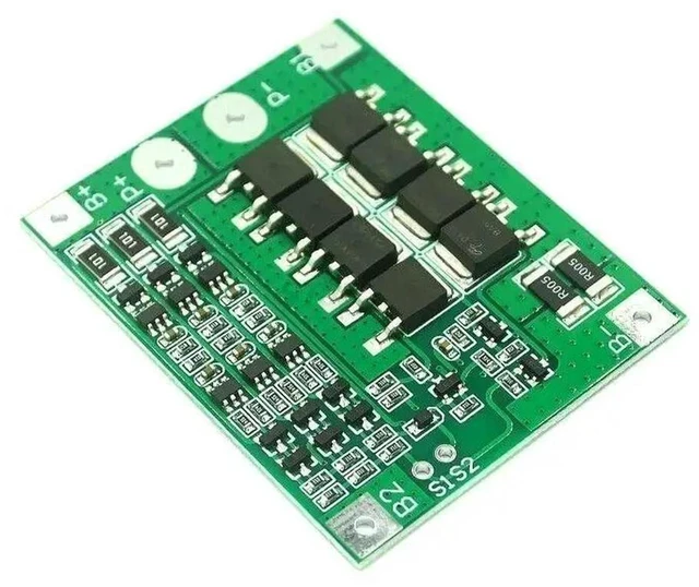 Alt view image 2 of 3 - AJMRTC 3S 25A Li-ion Lithium BMS PCM Protection Board with Balance Function, 12.6V Lithium Lipo Battery Pack Management Module, Overcharge Over-Discharge Over-Current Short Circuit Protection