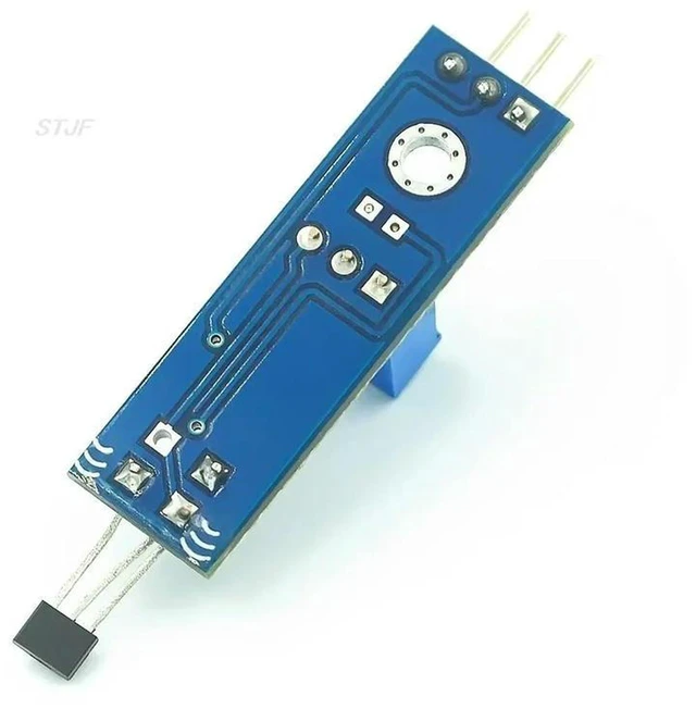 Alt view image 3 of 3 - AJMRTC YS-27 Hall Effect Sensor Module, Magnetic Revolution Count Detection Switch Module, Non-contact Magnetic Induction Sensor Board for Speed Measurement, Tachometer and Electronic DIY Projects