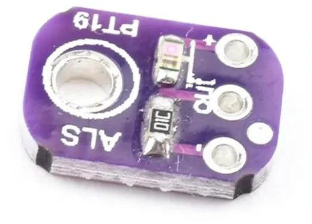 Alt view image 3 of 3 - AJMRTC ALS-PT19 Analog Light Sensor Module, High Dynamic Range Ambient Light UV Sensor Breakout Board 2.5V-5.5V for Arduino Raspberry Pi STM32, DIY Smart Lighting Electronic Project