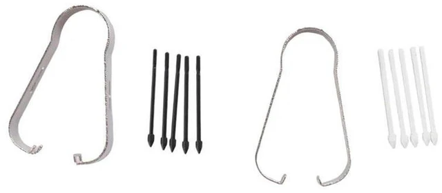 Main image of AJMRTC 10 Pcs Touch Stylus Tips Nibs with Clip, Replacement Stylus Nibs for Galaxy S6 S7 S7+ Note10 Note10+ Note20 Note20 Ultra 5G, Touch Screen Pen Tips Replacement Parts