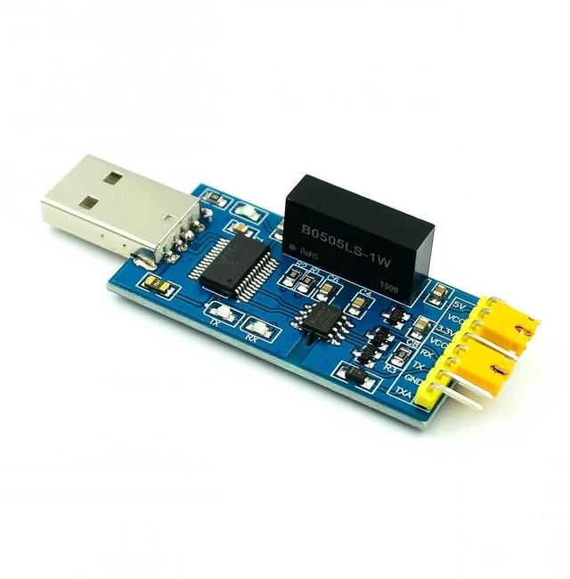 Main image of AJMRTC FT232RL USB to TTL Serial Module, Magnetic & Photoelectric Isolated USB to Serial Port Adapter, FT232 Isolation Converter for Industrial Debugging, MCU Communication Project
