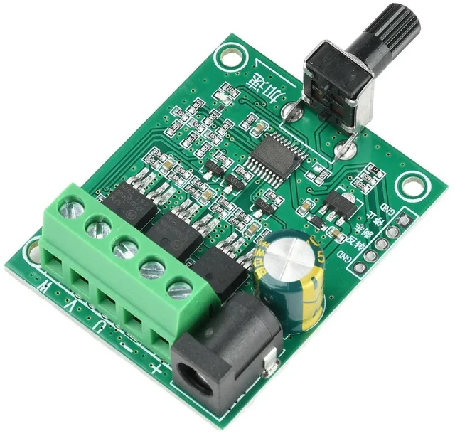 Alt view image 2 of 3 - AJMRTC DC 5-24V 75W 3 Phase DC Brushless Motor Drive Board, ESC Hard Disk Fan Motor Speed Controller Governor, BLDC Motor Driver Module for DIY Fan Speed Regulation