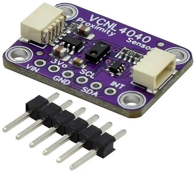 Main image of AJMRTC VCNL4040 Proximity and Ambient Illuminance Sensor Module, STEMMA QT / Qwiic I2C Interface Light Distance Sensor for Arduino Raspberry Pi STM32 STEM Project