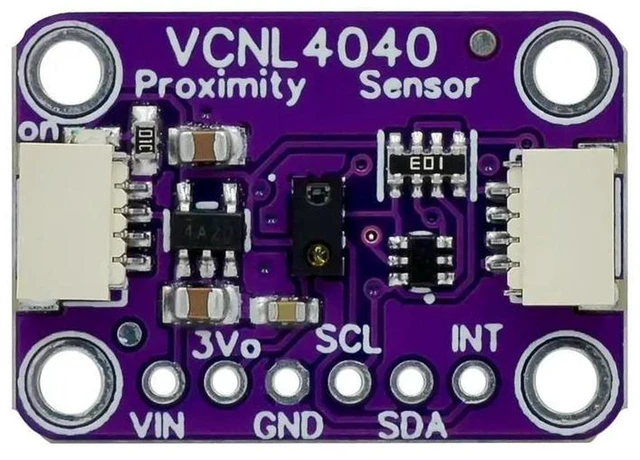 Alt view image 2 of 3 - AJMRTC VCNL4040 Proximity and Ambient Illuminance Sensor Module, STEMMA QT / Qwiic I2C Interface Light Distance Sensor for Arduino Raspberry Pi STM32 STEM Project