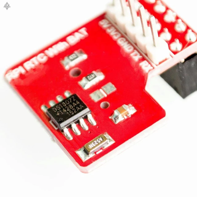 Alt view image 3 of 3 - AJMRTC DS1307 RTC Real Time Clock Module, I2C High Precision Time Clock Module, Battery Backup, Compatible with Raspberry Pi 3, Arduino, AVR PIC STM32 Microcontroller Development Board