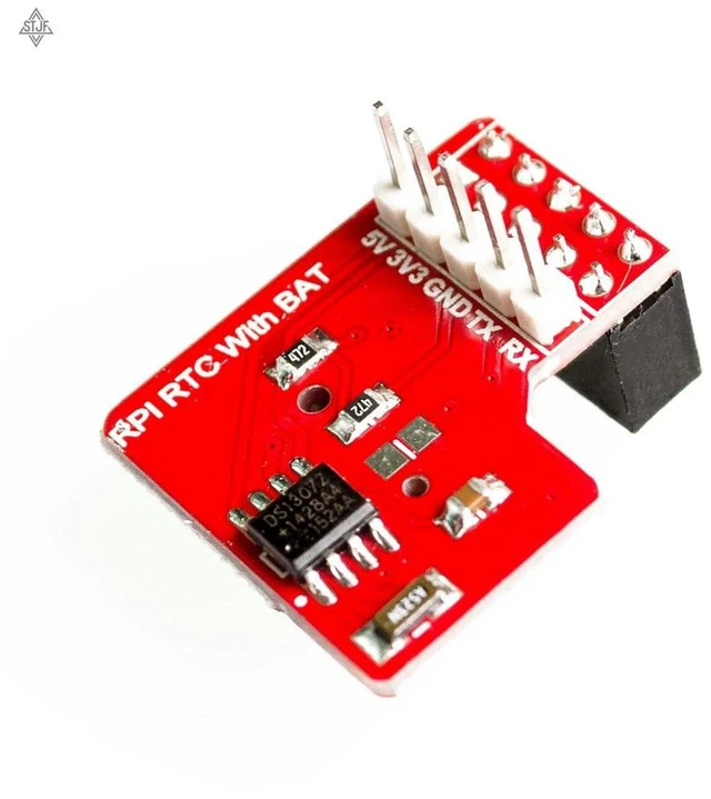 Alt view image 2 of 3 - AJMRTC DS1307 RTC Real Time Clock Module, I2C High Precision Time Clock Module, Battery Backup, Compatible with Raspberry Pi 3, Arduino, AVR PIC STM32 Microcontroller Development Board