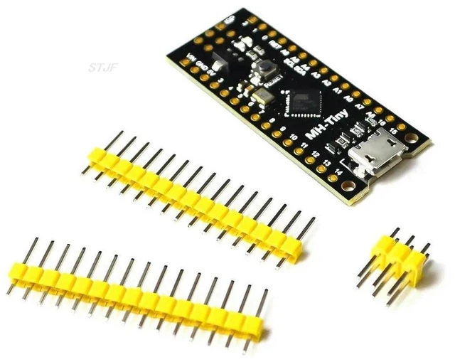 Main image of AJMRTC ATTINY88 Micro Development Board, 16MHz Upgraded Version of Digispark ATTINY85, Extended Compatible with NANO V3.0 ATmega328, Tiny AVR MCU Board for Electronic DIY & Embedded Programming