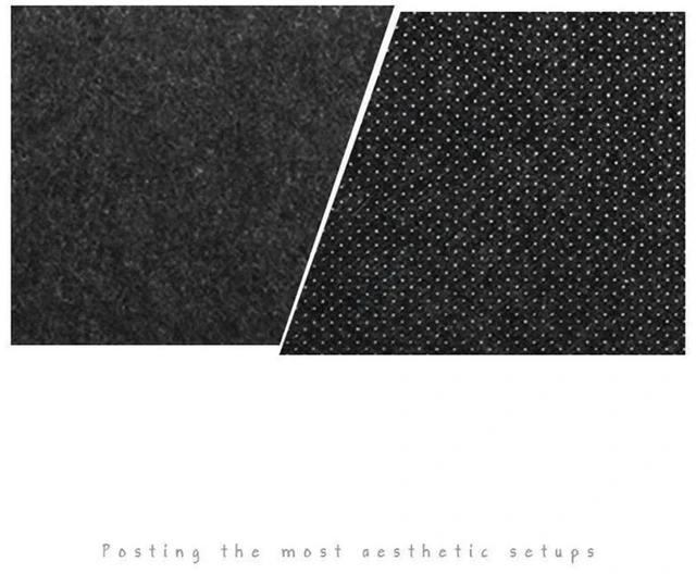 Main image of AJMRTC Drip Molding Felt Mouse Pad, Non-Slip Computer Desk Protector Mat, Large Felt Table Cushion for Laptop, Keyboard, Home Office Desktop, Waterproof Wear-Resistant Desk Mat