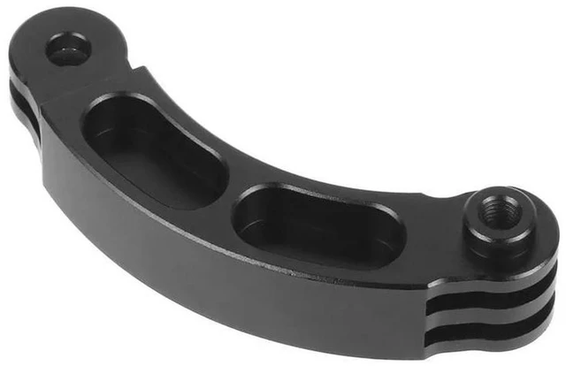 Alt view image 2 of 3 - AJMRTC Helmet Chin Mount Holder Extension Connector Mount, Ski Motorcycle Cycling Helmet Accessory, Compatible with GoPro Hero and All Action Cameras for Outdoor Shooting