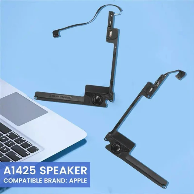 Alt view image 3 of 3 - AJMRTC Left & Right Internal Speaker Set Replacement for MacBook Pro Retina 13 Inch A1425 2012, Built-in Laptop Stereo Loudspeaker Assembly for Notebook Sound Repair
