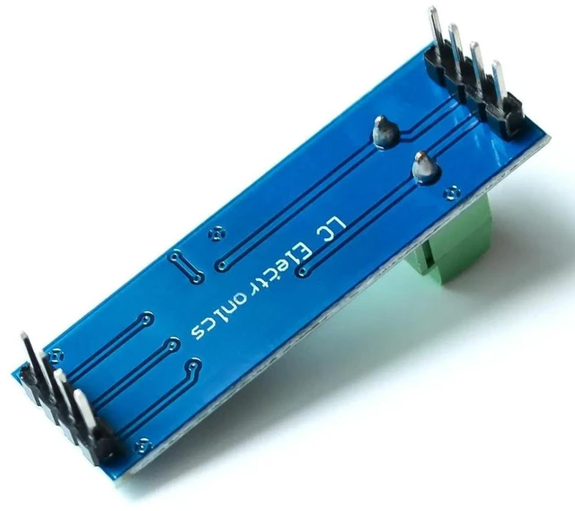 Alt view image 3 of 3 - AJMRTC MAX485 Module, TTL to RS485 Serial Communication Converter Board, RS-485 Transceiver Module, MCU Development Accessories for Microcontroller Long Distance Data Transmission Projects