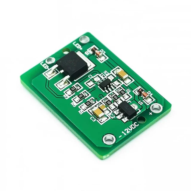Alt view image 3 of 3 - AJMRTC TTP223 Capacitive Touch Switch Sensor Module DC 6-20V 3A Relay Touching Key Module, Jog & Latch Mode Push Button Relay Control Module for Smart Home DIY Electronic Projects