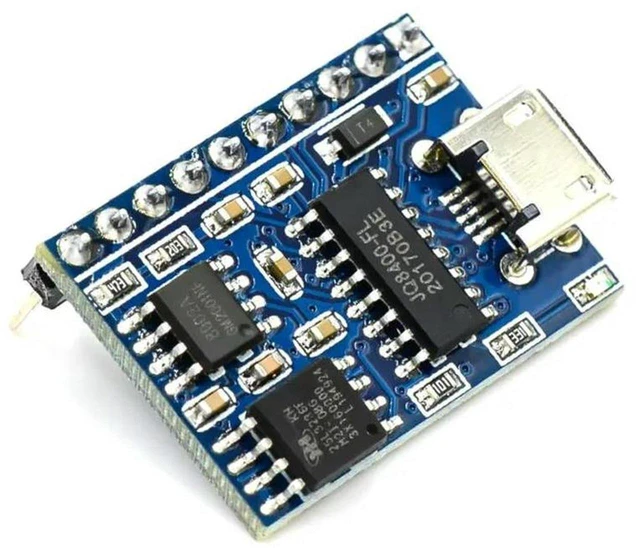 Main image of AJMRTC JQ8400-FL Voice Module, Serial Port Control USB Copy Audio Synthesis Module, MP3 Music Voice IC Board, Onboard Flash Storage for MCU Development, Voice Prompt & Audio Playback Projects