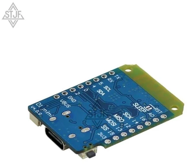 Alt view image 2 of 3 - AJMRTC D1 Mini V4.0.0 IoT Board Based on ESP8266, 4MB Flash WiFi Development Board, Supports MicroPython, Compatible with NodeMCU, for WEMOS Electronic DIY and Internet of Things Projects