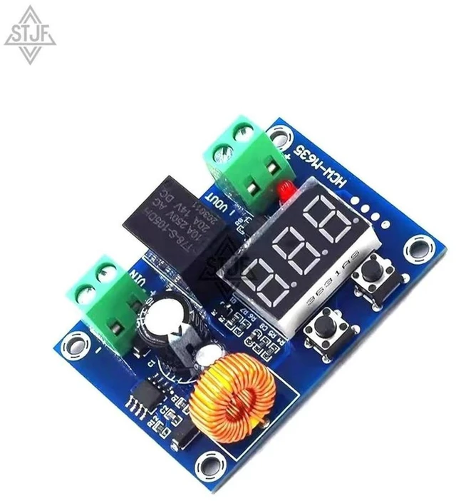 Alt view image 3 of 3 - AJMRTC XH-M609 Battery Protection Module, DC 12V-36V Precise Undervoltage Over-Discharge Protection Board, Low Voltage Cutoff Controller for Lithium Battery Pack Charging & Power Supply Monitoring