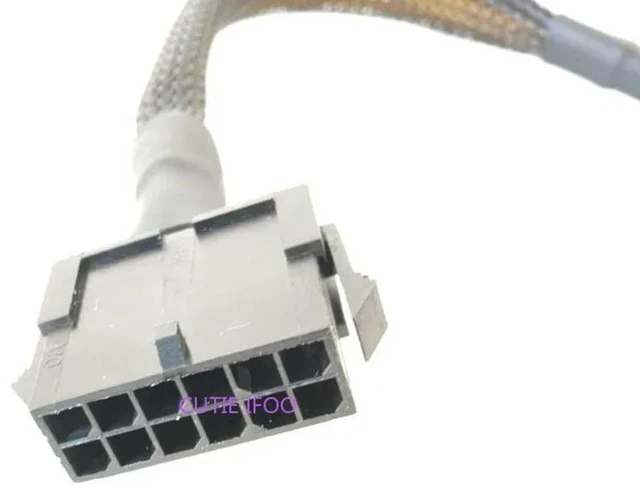 Alt view image 2 of 3 - AJMRTC PCIe 5.0 12VHPWR 12 Pin to 8 Pin PCIe GPU Power Cable, 20cm 12pin to 8pin PCI Express Graphics Card Power Adapter Cord for Desktop Computer Graphics Card Power Supply Connection