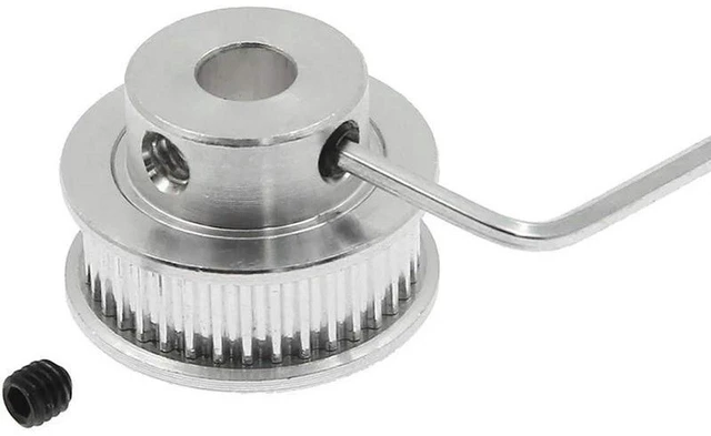 Main image of AJMRTC 8 Sets GT2 Timing Belt Idler Pulley Kit, Aluminum Synchronous Wheel with Bearing, GT2 Timing Pulley Assembly for 3D Printer, CNC Machine, Mechanical Transmission Drive System Parts
