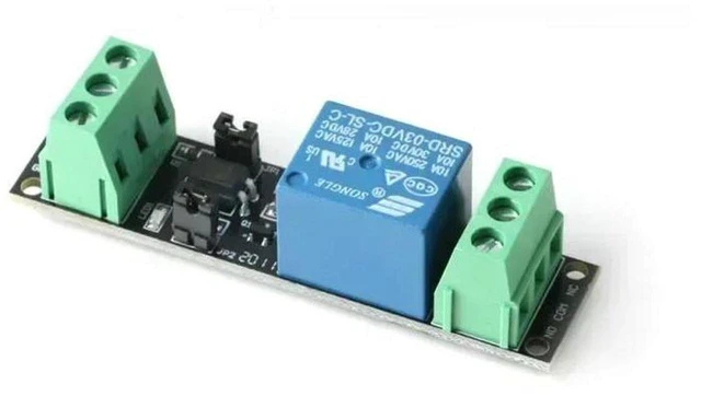Main image of AJMRTC 1 Channel DC 3V Relay Module, High Level Trigger Optocoupler Isolated Driver Control Board, Single Relay Switch Module Compatible with Arduino, ESP32, MCU for Smart Home & Electronic DIY Projec