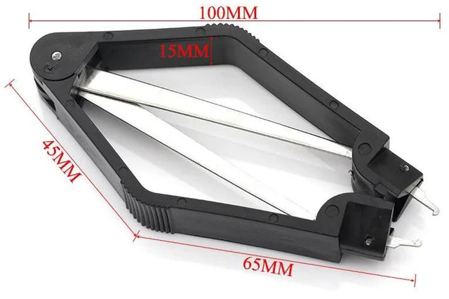 Alt view image 2 of 3 - AJMRTC PLCC IC Chip Extractor Tool, Motherboard Circuit Board Component Puller, Professional IC Removal Tool for PLCC Chips, Easy Take Out ICs from Sockets for Electronics Repair & Soldering Projects