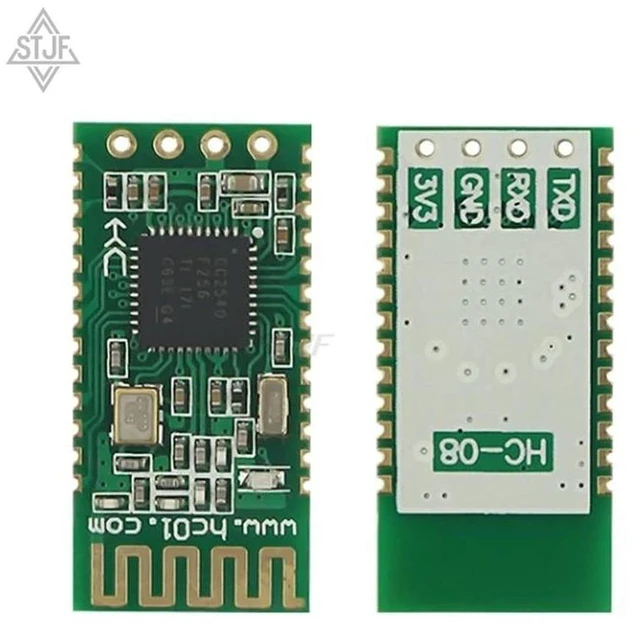 Main image of AJMRTC HC-08 Bluetooth Serial Port Module, BLE 4.0 Low Power Consumption Microampere Level Current Wireless Transceiver Module for Arduino, MCU, IoT, Electronic DIY Wireless Communication Projects