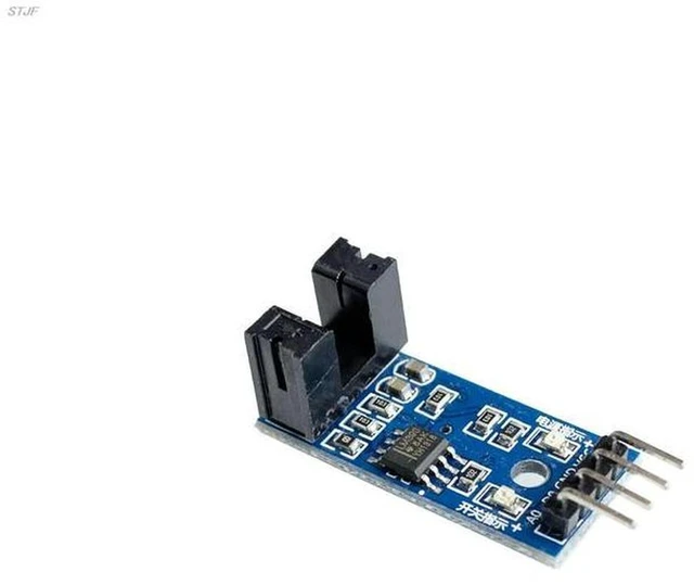Main image of AJMRTC 5Pcs Slot-type Optocoupler Tacho Speed Sensor Module, Tacho-generator RPM Counter Sensor Board, Pulse Counting Speed Detector Compatible with Raspberry Pi, Arduino, MCU for Rotation Speed