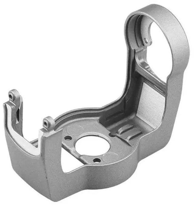 Alt view image 2 of 3 - AJMRTC Gimbal Cover & Under Bracket Repair Parts, Gimbal Roll Lower Arm Bracket with Limit Cover Replacement for DJI Air 2S Drone, Gimbal Camera Support Frame Spare Parts for Gimbal Vibration & Crash