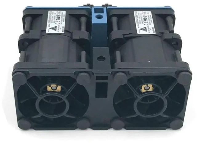 Alt view image 3 of 3 - AJMRTC Server Cooling Fan GFB0412EHS, DC 12V 1.82A High Speed PWM Fan Replacement for HP DL360 G6 / DL360 G7 Server, P/N:489848-001, SPS P/N:532149-001, 4056 Dual Rotor Server Fan