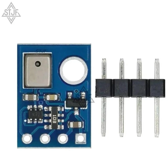 Alt view image 2 of 3 - AJMRTC AGS10 TVOC Air Quality Gas Sensor Module, MEMS I2C Gas Detection Sensor, EGBO AGS10 Replaces AGS02MA, Indoor Total Volatile Organic Compound Detector Breakout Board for Air Monitoring DIY Proje