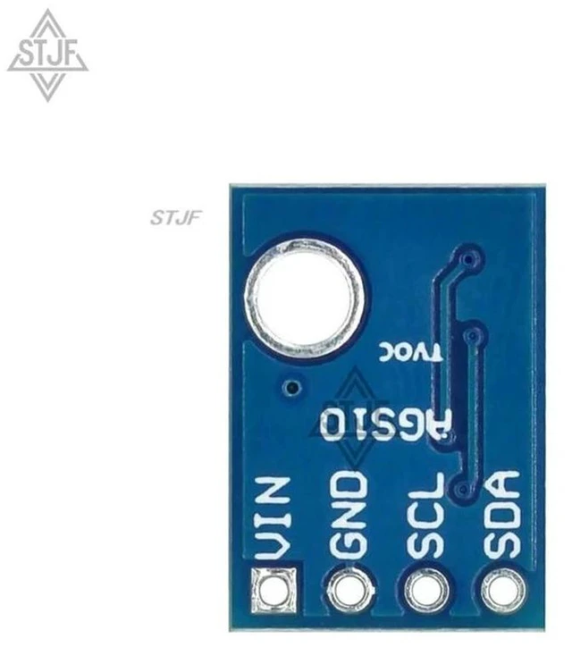 Alt view image 3 of 3 - AJMRTC AGS10 TVOC Air Quality Gas Sensor Module, MEMS I2C Gas Detection Sensor, EGBO AGS10 Replaces AGS02MA, Indoor Total Volatile Organic Compound Detector Breakout Board for Air Monitoring DIY Proje