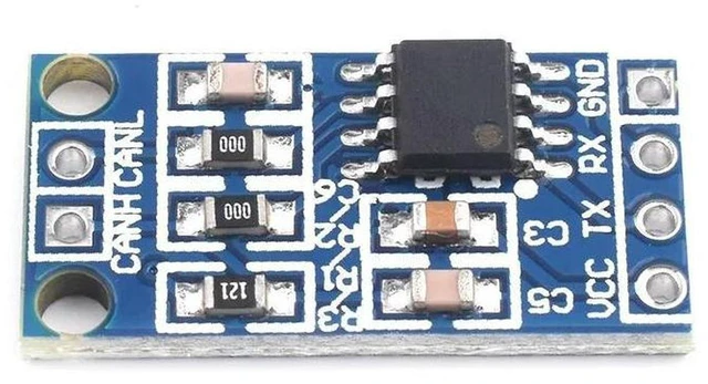 Main image of AJMRTC TJA1050 CAN Bus Controller Interface Module, CAN Bus Driver Transceiver Breakout Board, High Speed CAN Communication Module for Arduino STM32 MCU Industrial CAN Network Projects