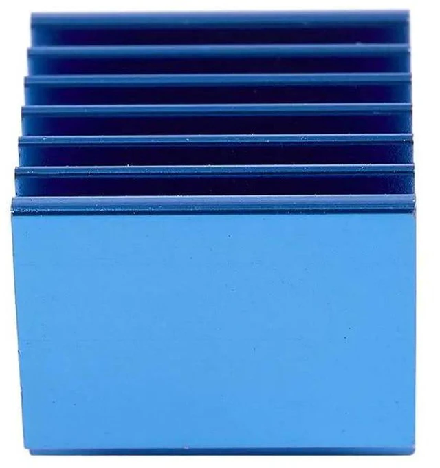 Alt view image 3 of 3 - AJMRTC 20Pcs Blue Aluminum Stepper Motor Driver Heatsink, Cooling Heat Sink for 3D Printer TMC2100 LV8729 TMC2208 TMC2130 Stepper Driver Module Heat Dissipation Accessories