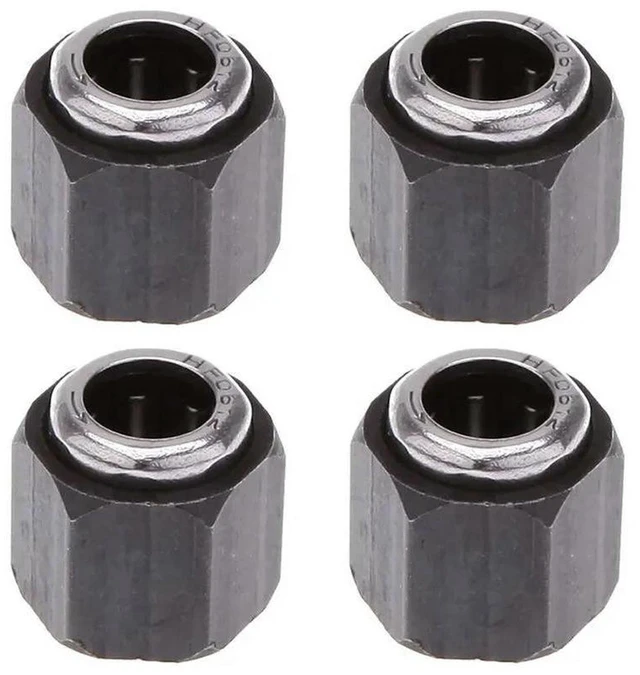 Main image of AJMRTC 4PCS R025 12mm Hex Nut One Way Bearing, Nitro Engine Pull Starter Replacement Parts, Compatible with HSP 1:10 RC Car Buggy Truck Vertex VX16 VX18 VX21 SH18 SH21 Nitro RC Model Upgrade Spare Par