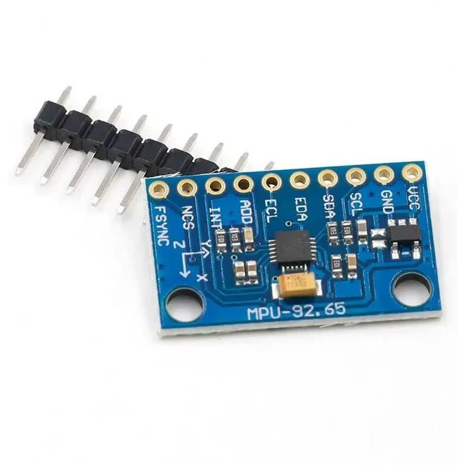 Main image of AJMRTC GY-6500 MPU6500 6-Axis Gyroscope Accelerometer Sensor Module, IIC I2C SPI Interface Pre-Soldered Pins, 6DOF IMU Motion Sensor Replace MPU6050 for Arduino ESP32 Raspberry Pi Quadcopter DIY Proje