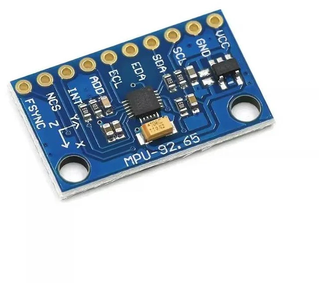 Alt view image 2 of 3 - AJMRTC GY-6500 MPU6500 6-Axis Gyroscope Accelerometer Sensor Module, IIC I2C SPI Interface Pre-Soldered Pins, 6DOF IMU Motion Sensor Replace MPU6050 for Arduino ESP32 Raspberry Pi Quadcopter DIY Proje