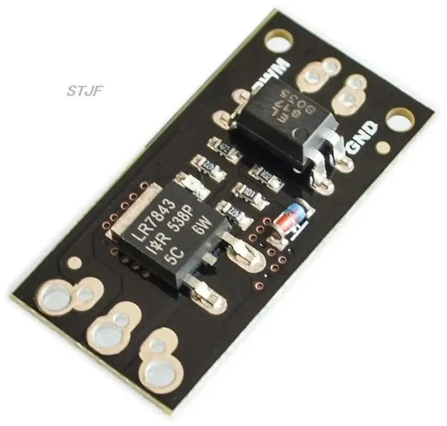 Alt view image 3 of 3 - AJMRTC 10PCS/LOT LR7843 MOSFET Control Module, Field Effect Transistor MOS Switch Board, High Power DC Electronic Switch, Trigger Control Module for Motor LED Light DIY Electronic Projects