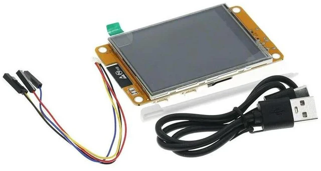 Main image of AJMRTC ESP32 WROOM TFT LCD Touch Screen Development Board, 2.8 Inch 240×320 Display Module, Wi-Fi Bluetooth LVGL Support, 2.8" SPI TFT Touch Panel for Embedded UI DIY IoT Projects