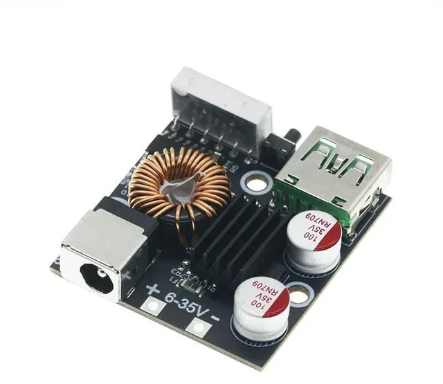 Alt view image 3 of 3 - AJMRTC 65W Full Protocol Fast Charging Module, PD QC4.0 QC3.0 Flash Charging Power Supply Board, Multi Protocol Mobile Phone Fast Charge Driver Board for DIY Power Bank and Charger Projects