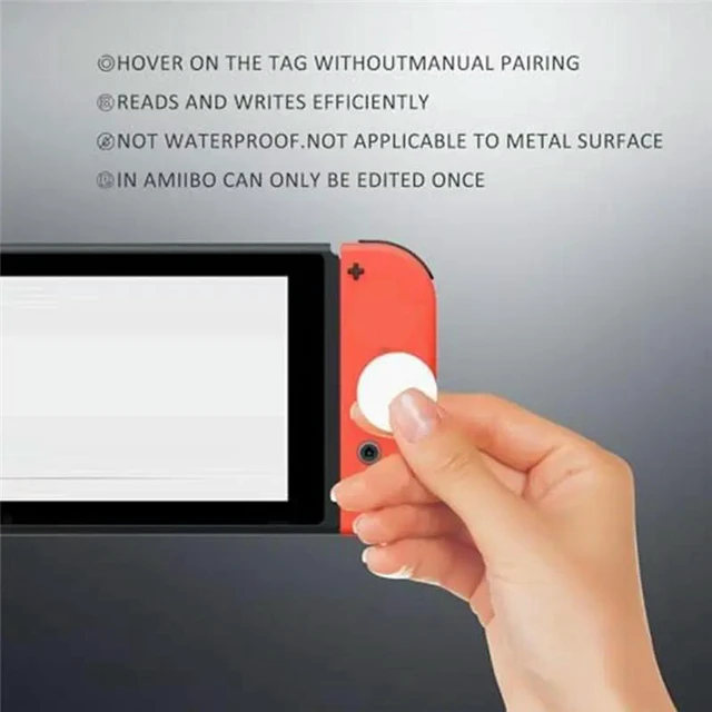 Alt view image 3 of 3 - AJMRTC 55PCS NTAG215 NFC Tags, Blank White Coin NFC Stickers with Adhesive Backing, 13.56MHz Rewritable NFC Coin Cards, Compatible with All NFC Enabled Mobile Phones, TagMo, Smart Home Automation