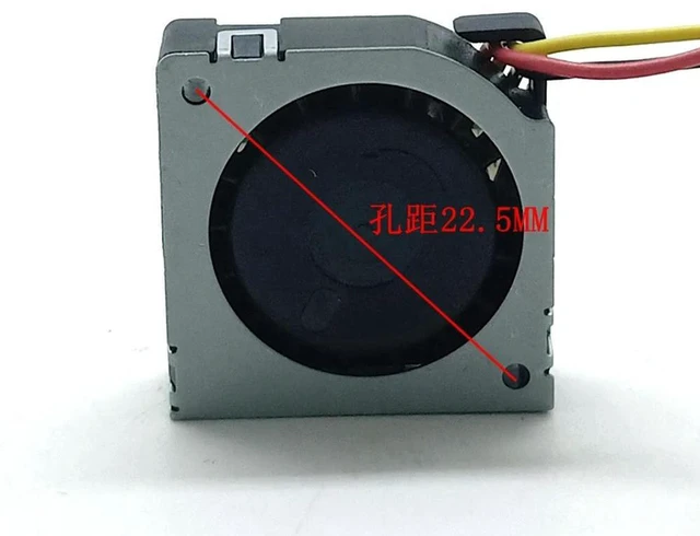 Alt view image 2 of 3 - AJMRTC 2Pcs MF20060V2-1C010-G99 Mini DC Blower Fan, DC 5V 0.32W 20x20x6mm 2cm Ultra Thin Centrifugal Cooling Fan, 3-Wire Brushless Side Blower Replacement Fan for Small Electronics, 3D Printer, Instru