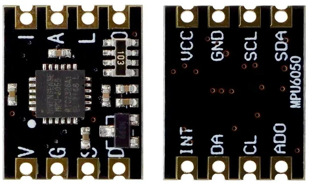 Main image of AJMRTC ZY MPU-6050 6DOF 3-Axis Accelerometer Gyroscope Sensor Module, 3 Axis Acceleration + Gyro Breakout Board, I2C Interface Motion Tracking Module for Arduino, ESP32, STM32 Motion Detection Project
