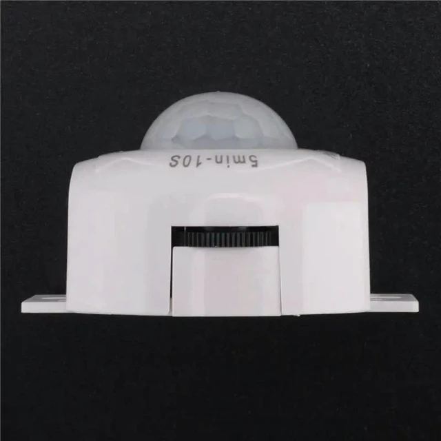 Alt view image 3 of 3 - AJMRTC 2 Pack PIR Infrared Motion Sensor Module, DC5-24V Auto On Off Timer Switch, Human Body Motion Detector for LED Light, White PIR Sensor Lamp Control Module, Home Lighting Automation
