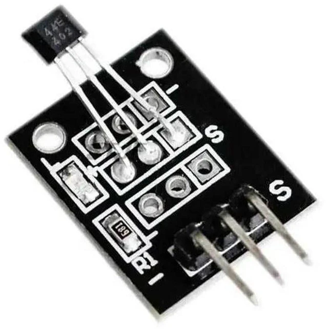 Main image of AJMRTC KY-003 Hall Magnetic Sensor Module, A3144 Hall Effect Switch Digital Magnetic Field Detector, Compatible with Arduino AVR Raspberry Pi, for DIY Starter Kits, Speed Counting, Non-contact Positio