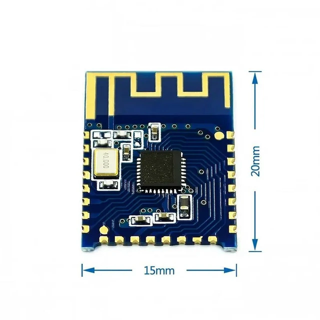 Alt view image 3 of 3 - AJMRTC JDY-23 BLE5.0 Bluetooth Module, CC2541 Chip Serial Port Transparent Transmission Wireless Digital Transceiver Module, UART BLE 5.0 Slave Module for Arduino STM32 IoT Electronic DIY Projects