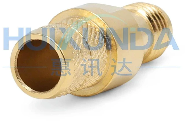 Alt view image 2 of 3 - AJMRTC RPSMA-C-K-5 RF Coaxial Connector K27, RP-SMA Female External Threaded Pin Reverse Crimp Connector for 50-5 / LMR300 Coax Cable, 50 Ohm Antenna Cable Termination Connector