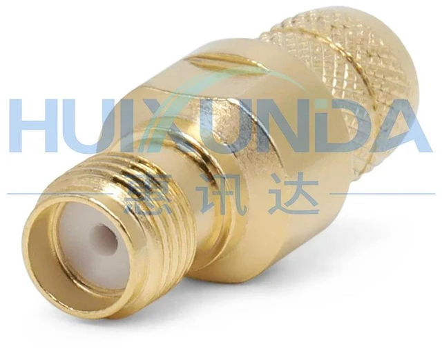 Alt view image 3 of 3 - AJMRTC RPSMA-C-K-5 RF Coaxial Connector K27, RP-SMA Female External Threaded Pin Reverse Crimp Connector for 50-5 / LMR300 Coax Cable, 50 Ohm Antenna Cable Termination Connector