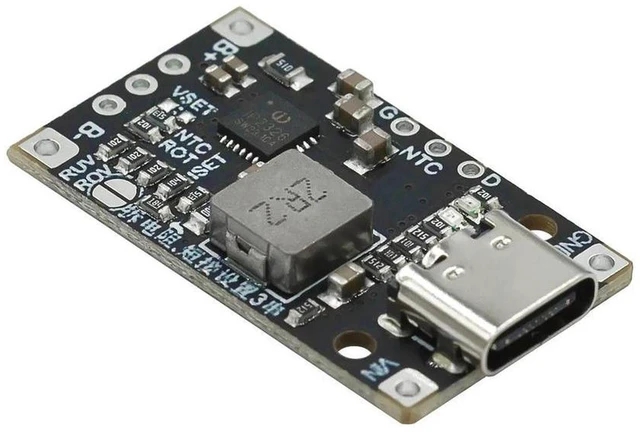 Main image of AJMRTC 3.7V Lithium Boost Charging Module, 2S 3S Lithium Battery Charger Board, 5V Input Support QC Fast Charging, Step-Up Charge Controller for 2 Series & 3 Series Li-ion Battery Pack